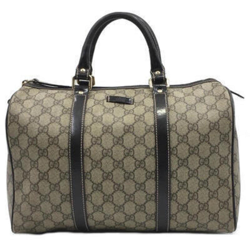 Gucci Patent Beige Boston Bag Leather Mini